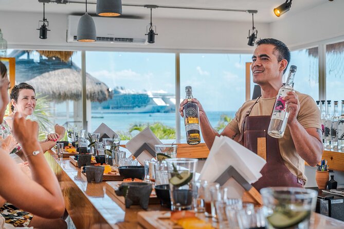3-Hour Small-Group Mezcal and Tequila Tasting activity from Cozumel - Snack pairings that actually change what you notice