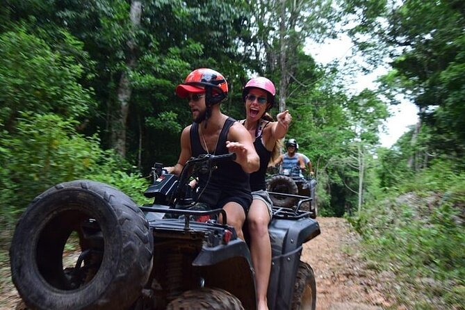 ATV Tour, Zip Lines, Horseback Riding, Cenote and Tequila Tasting - Zip lines, suspension bridge, and spider web: fear-friendly but not casual