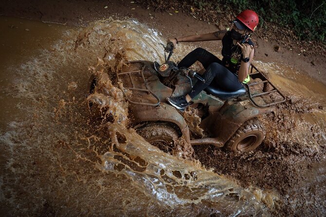ATV, Ziplining & Cenote Tour, Transportation & Tequila Tasting - Ziplining Above the Canopy: Flying Time With Clear Limits