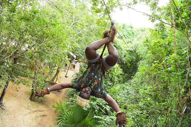 ATV, Ziplining & Cenote Tour, Transportation & Tequila Tasting - Cenote Verde Lucero: Freshwater Cool-Down in a Natural Mayan Setting
