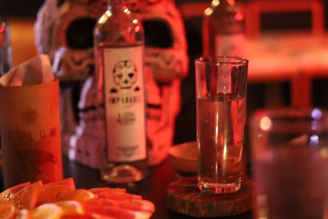 Authentic Artisanal Mezcal tasting in Cancun with appetizers. - What You Taste: The Mezcal Flight Plus Oaxaca Pairings