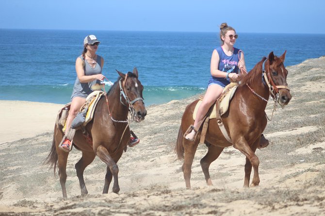 Cabo White Sand Horseback Riding Tour and Tequila Tasting - Tequila tasting: included, but treat it like a pitch