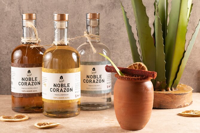 Cancun Tequila Tasting and Pairing - How the Food Pairings Work: Cantarito, Guacamole, Ceviche Toast, Shrimp Taco, and Pasto
