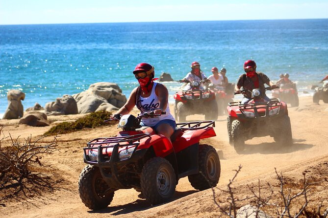 Combo Adventure with RZR and ATV or HBR and Tequila Tasting - Playa Migrino and the route vibe: desert trails, dry streambed, sea views