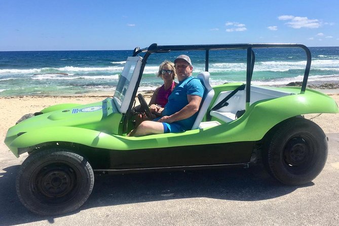 Dune Buggy Adventure, Snorkel, Mayan Town, East Coast, Tequila and City Tour - El Cedral Ruins, Catholic Church, and the Blak Coral Factory Stop