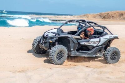 Fun Camel Ride and UTV COMBO with Tequila Tasting! - The camel ride along Pacific sands and Baja desert trails