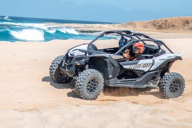 Fun Camel Ride and UTV COMBO with Tequila Tasting! - The camel ride along Pacific sands and Baja desert trails