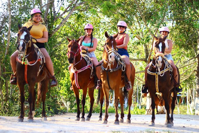 Horseback Riding Cenote, Zipline.Transportation & Tequila Tasting - Zipline Circuit and Hanging Bridges: The Best Part of the Day