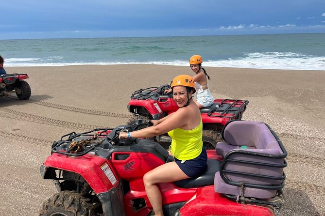 Jungle and beach ATV tour + lunch + tequila tasting - The beach run: where the tour turns memorable
