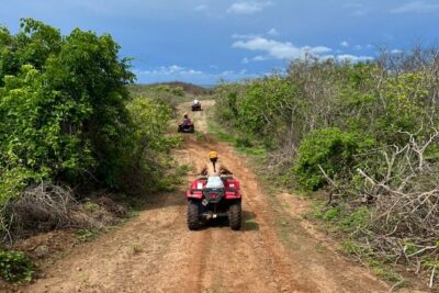 Jungle and beach ATV tour + lunch + tequila tasting - ATV time on a working agave ranch (not just a simple trail)