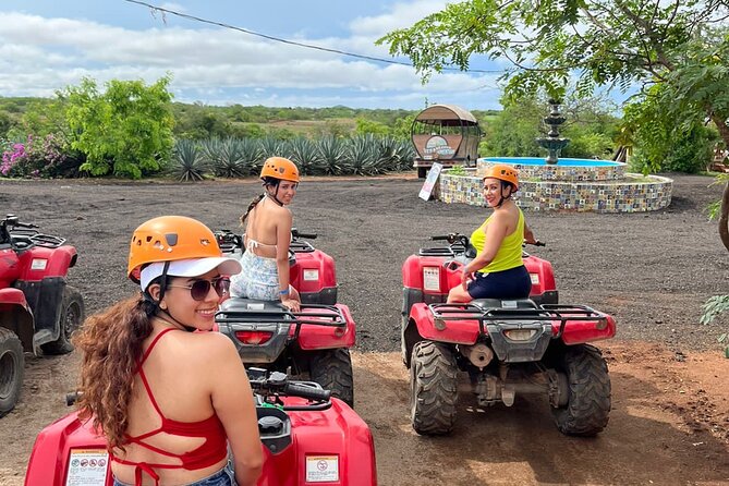 Jungle and beach ATV tour + lunch + tequila tasting - Lunch with a view: ranch food beats most excursion meals