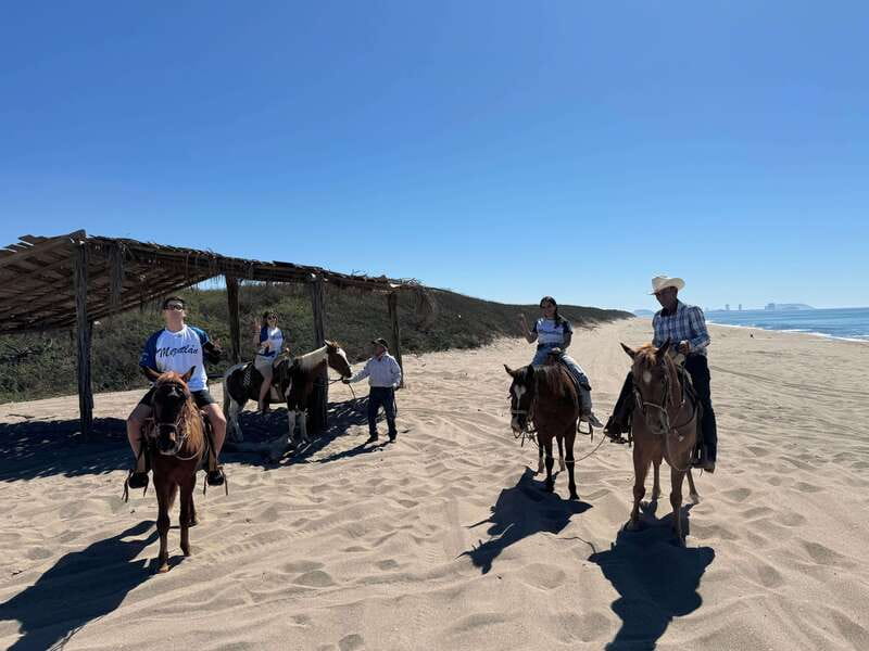 Jungle and beach horseback ride + lunch + mezcal - Lunch Stop: Machaca Burritos, Tortillas, and Mezcal-Adjacent Comfort