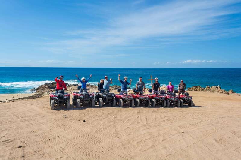 Los cabos:ATV beach&desert with transfer & tequila tasting - The 2-hour ATV run: dry washes, mountain turns, and ocean sounds