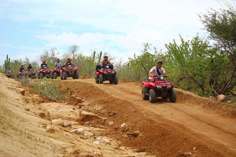 Los cabos:ATV beach&desert with transfer & tequila tasting - Tequila tasting: included, but timing is the variable