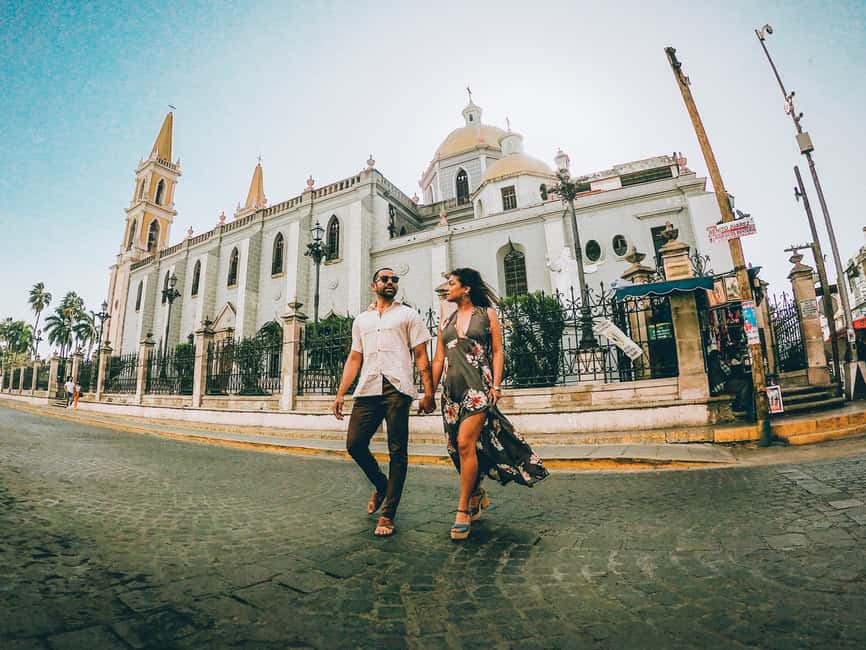 Mazatlán: City Highlights, Shopping, Tequila & Beach Club - First stop: lighthouse views, Malecón drive, and the cliff-diver spectacle