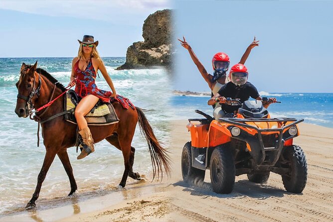 NEW!! Combo ATV & Horseback Ride. Beach & Desert. Tequila Tasting - Key highlights that matter