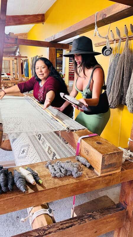 Oaxaca: Monte Albán, Hierve el agua, Mezcal and Teotitlán - Teotitlán del Valle: wool rugs, natural dyes, and a workshop you can watch