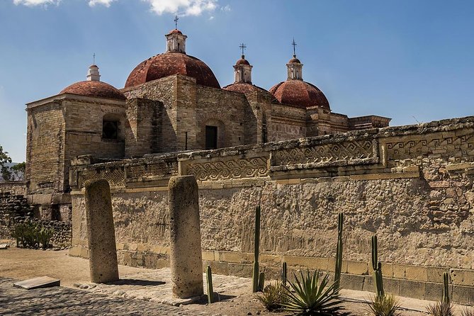 Private Family Tour visitng Mitla, Mezcal Factory, HIerve el Agua - Mitla archaeological zone: the story behind the stone (and the timing risk)