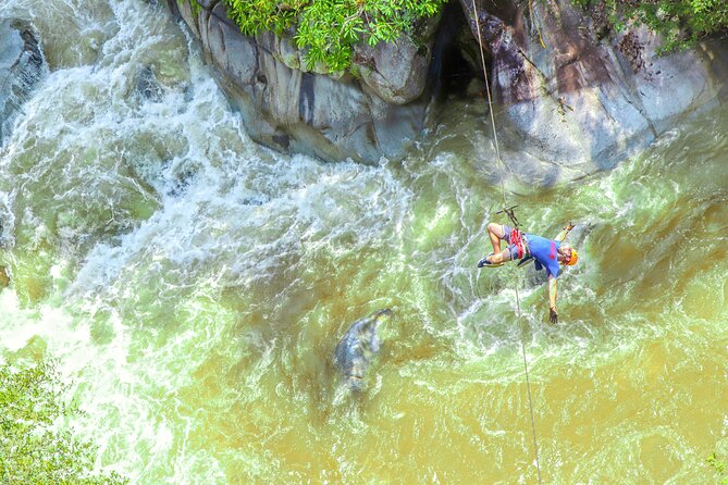 Puerto Vallarta Best Zipline Canopy + Tequila and Speed Boat Ride - River Time: Swim, Kayak, and Waterslides When Weather Plays Nice