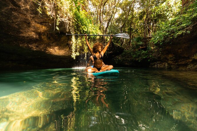 Small Group Explore 3 Secret Cenotes with Tequila Tasting - Stop 1: Cenote Verde Lucero and your first real swim