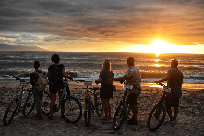 Tequila and Tacos Sunset Bike Tour - The bike route: Malecón boardwalk to Parroquia in the late afternoon