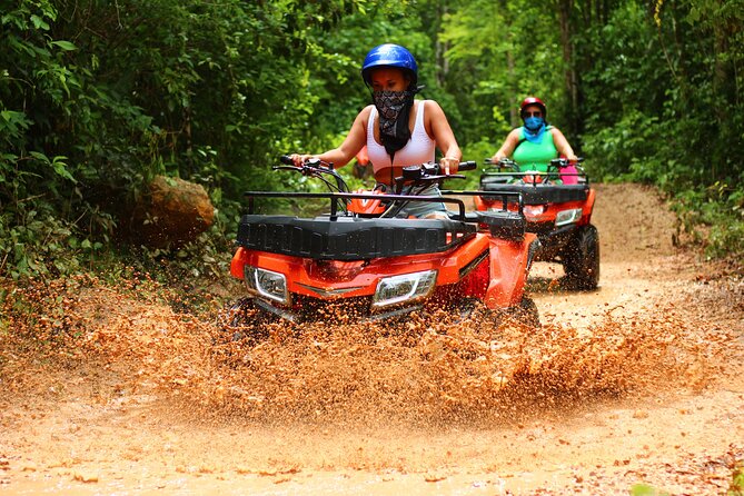 Tequila Tasting, Cenote, Horseback Riding, ATV, Ziplines & Lunch - Jungle Day Plan From Cancun to Puerto Morelos