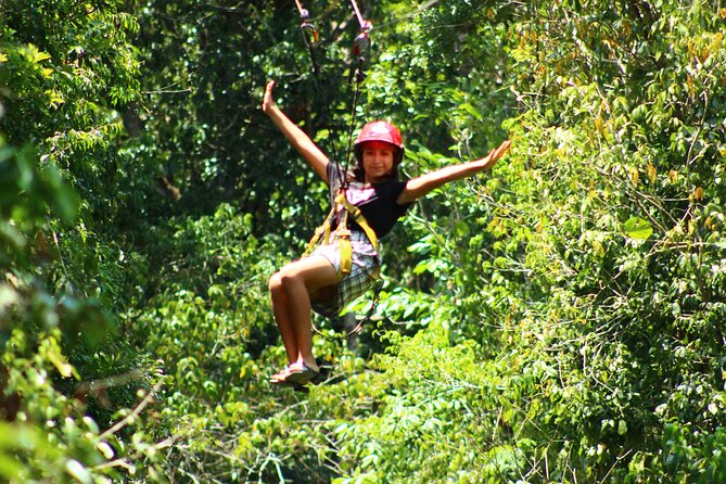 Tequila Tasting, Cenote, Horseback Riding, ATV, Ziplines & Lunch - Zipline Circuit plus Spider Web: Jungle Obstacles That Feel Physical
