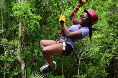 Tequila Tasting, Horseback Riding,ATV, Ziplines Cenote and Lunch - Zip Lines and Spider Web: A Controlled Start in the Jungle