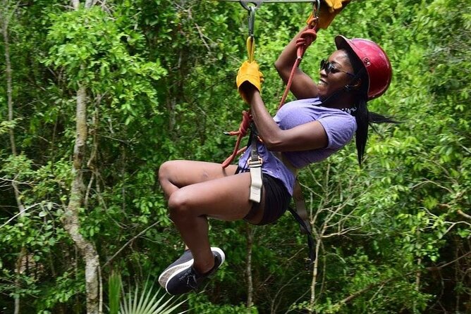 Tequila Tasting, Horseback Riding,ATV, Ziplines Cenote and Lunch - Zip Lines and Spider Web: A Controlled Start in the Jungle
