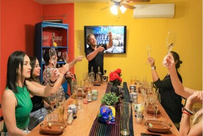 The Spirit of Mexico: Tequila Tasting - What you taste: Jalisco tequila, then Baja damiana and dessert