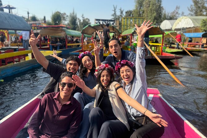 Xochimilco All Inclusive Experience Tequila and Mezcal with Culture - Stop 3 back on the canals: DIY tequila-mezcal mixing and a final toast